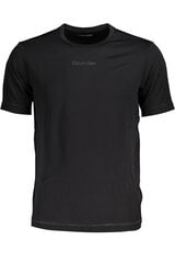 Calvin Klein T-krekls vīriešiem 00GMS4K159, melns cena un informācija | Vīriešu T-krekli | 220.lv