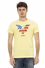 T-krekls vīriešiem Trussardi Action, dzeltens cena un informācija | Vīriešu T-krekli | 220.lv