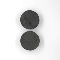 Серьги из камня Seif Design, Черный Уголь цена и информация | Серьги | 220.lv