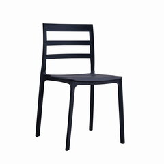 комплект из 2 стульев Leobert Elba, черный цена и информация | Стулья для кухни и столовой | 220.lv