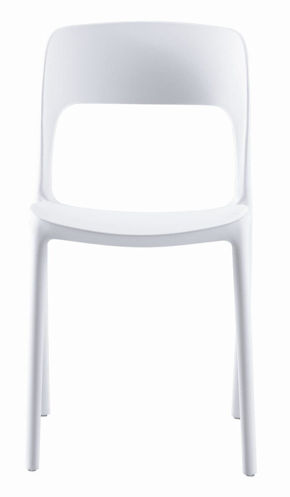 2 krēslu komplekts Leobert Ipos, balts cena un informācija | Virtuves un ēdamistabas krēsli | 220.lv