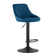 комплект из 2 стульев Leobert Kast, синий/черный цена и информация | Стулья для кухни и столовой | 220.lv