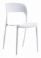 3 krēslu komplekts Leobert Ipos, balts cena un informācija | Virtuves un ēdamistabas krēsli | 220.lv