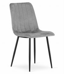 комплект из 3 стульев Leobert Lava, серый/черный цена и информация | Стулья для кухни и столовой | 220.lv