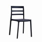 4 krēslu komplekts Leobert Elba, melns cena un informācija | Virtuves un ēdamistabas krēsli | 220.lv