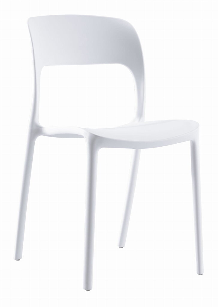 Krēsls Leobert Ipos, balts cena un informācija | Virtuves un ēdamistabas krēsli | 220.lv