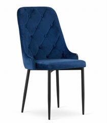 комплект из 3 стульев Leobert Capri, синий/черный цена и информация | Стулья для кухни и столовой | 220.lv