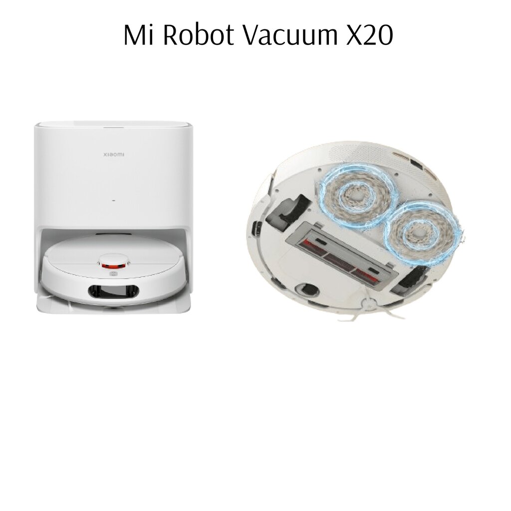 Xiaomi Mi Robot Vacuum Mop Pro, 4 gab. cena un informācija | Putekļu sūcēju piederumi | 220.lv