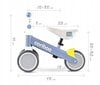 Līdzsvara velosipēds Cariboo Friends 16", zils cena un informācija | Balansa velosipēdi | 220.lv