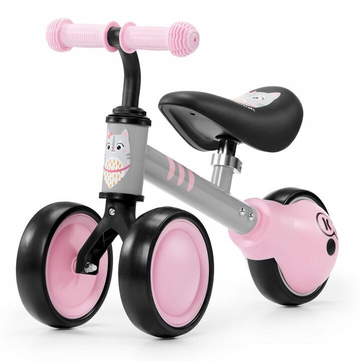 Līdzsvara velosipēds Kinderkraft Cutie 6", rozā цена и информация | Balansa velosipēdi | 220.lv