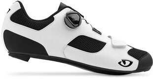 Velosipēdistu apavi Giro, melni/balti cena un informācija | Velo apģērbs | 220.lv