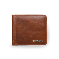 Смарт кошелёк с Bluetooth, коричневый цена и информация | Мужские кошельки | 220.lv