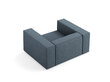 Krēsls Cosmopolitan Design Arendal, zils cena un informācija | Atpūtas krēsli | 220.lv