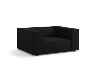 Krēsls Cosmopolitan Design Arendal, melns цена и информация | Кресла для отдыха | 220.lv