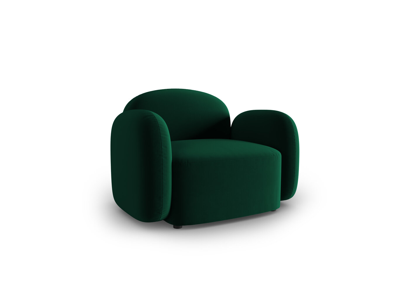 Krēsls Interieurs86 Laurent, zaļš cena un informācija | Atpūtas krēsli | 220.lv