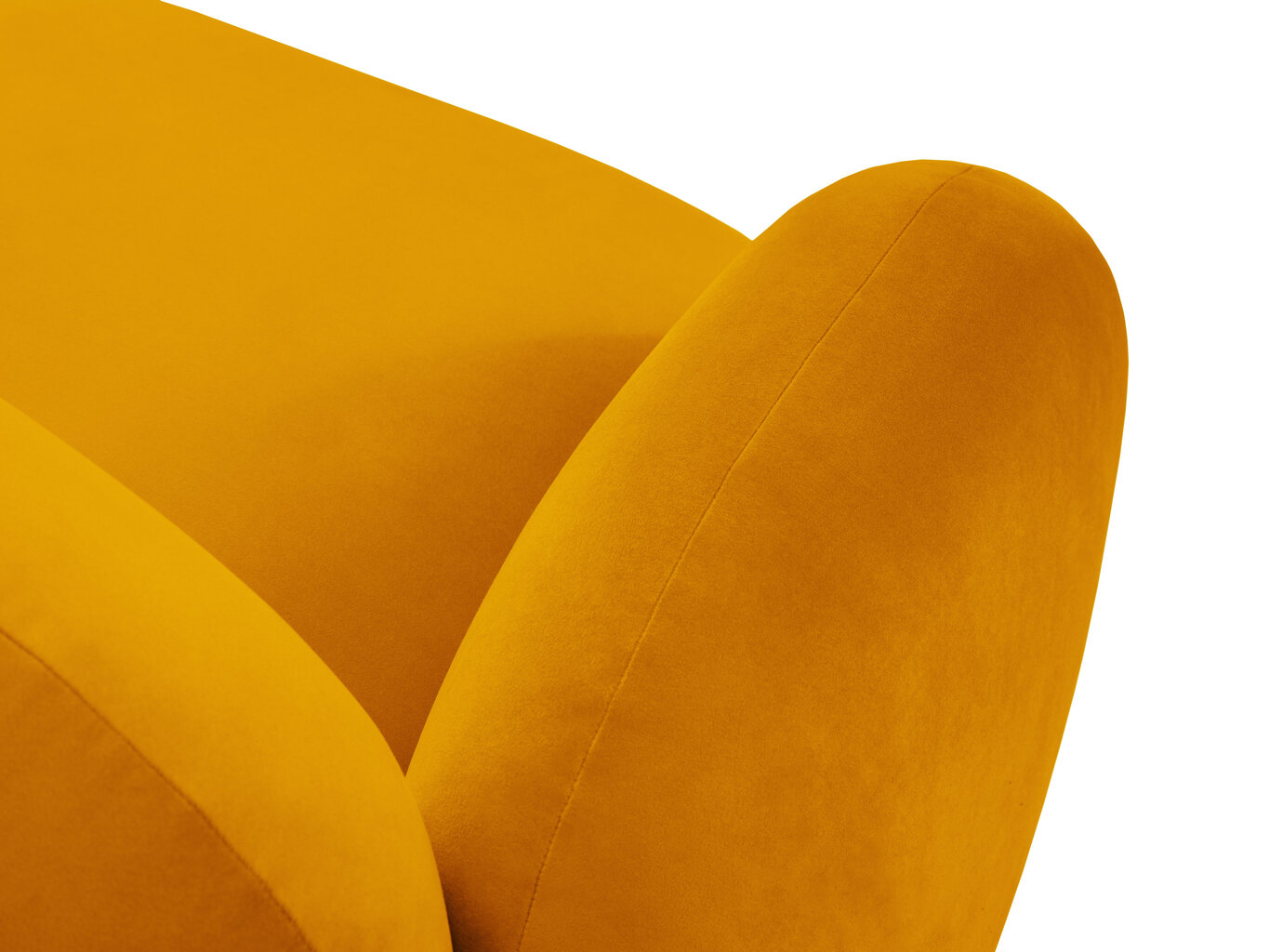 Krēsls Interieurs86 Laurent, dzeltens cena un informācija | Atpūtas krēsli | 220.lv