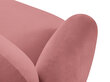 Krēsls Interieurs86 Laurent, rozā krāsā cena un informācija | Atpūtas krēsli | 220.lv