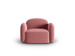 Krēsls Interieurs86 Laurent, rozā krāsā цена и информация | Atpūtas krēsli | 220.lv
