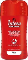 Dušas želeja un šampūns vīriešiem Intesa Aloe Shower Shampoo Gel Pour Homme, 250ml cena un informācija | Šampūni | 220.lv