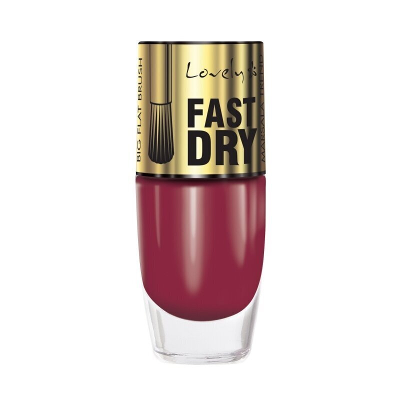 Nagu laka Lovely Fast Dry Nail Polish 5, 8 ml cena un informācija | Nagu lakas, stiprinātāji | 220.lv