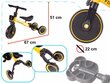 Līdzsvara velosipēds Trike Fix Mini 8", dzeltens cena un informācija | Balansa velosipēdi | 220.lv