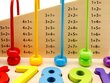 Bērnu kalkulators ar koka cipariem Ecotoys цена и информация | Attīstošās rotaļlietas | 220.lv
