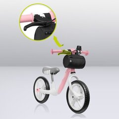 Līdzsvara velosipēds Lionelo Arie 12", rozā cena un informācija | Balansa velosipēdi | 220.lv