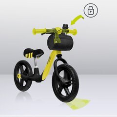 Балансировочный велосипед Lionelo Arie Lemon 12" цена и информация | Балансировочные велосипеды | 220.lv