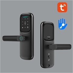 Smart biometriskā durvju slēdzene cena un informācija | Durvju rokturi | 220.lv