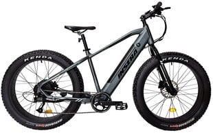 Электровелосипед Insera e-Muffle 9-V Bafang Rear 26", темно-серый цвет цена и информация | Электровелосипеды | 220.lv
