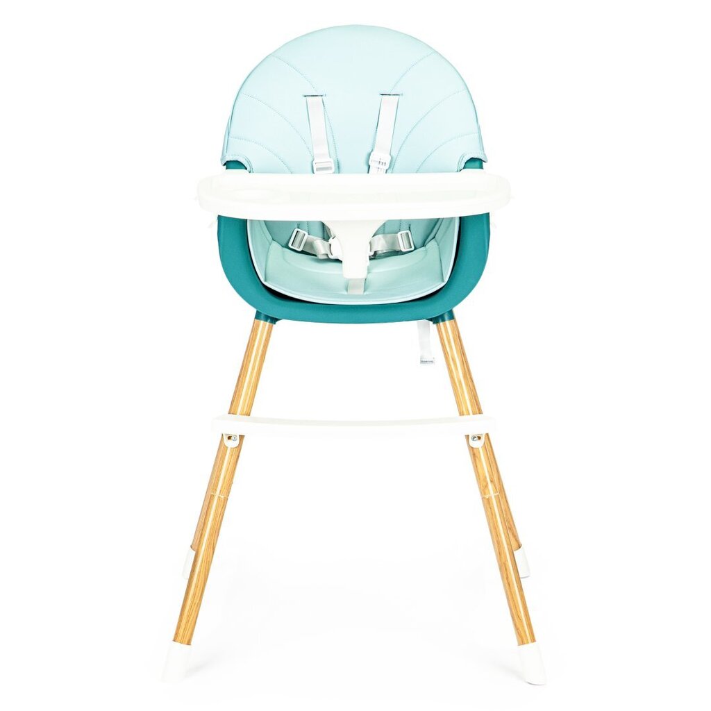 Barošanas krēsls Ecotoys 2in1, zils cena un informācija | Barošanas krēsli | 220.lv