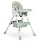 Barošanas krēsls Ecotoys 2in1, zaļš cena un informācija | Barošanas krēsli | 220.lv