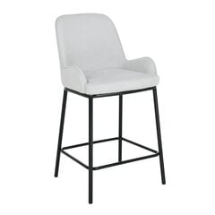 Барный стул Home4You Darcy, белый/черный цена и информация | Стулья для кухни и столовой | 220.lv