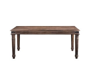 Обеденный стол Tables&amp;Co, коричневый цена и информация | Кухонные и обеденные столы | 220.lv