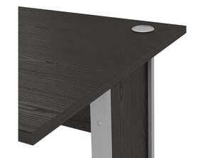 Письменный стол Tvilum Prima, черный/серый цена и информация | Компьютерные, письменные столы | 220.lv