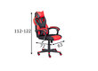 Spēļu krēsls Interlink Devel, sarkans/melns cena un informācija | Biroja krēsli | 220.lv