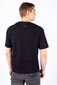 T-krekls vīriešiem Jack & Jones 12249322BLACK, melns цена и информация | Vīriešu T-krekli | 220.lv