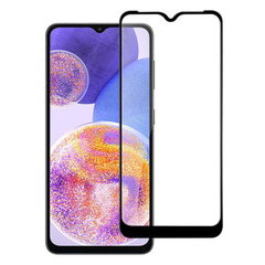 „Guardian“ Tempered Glass защитное стекло экрана 0.26 мм - чёрный (Galaxy A23 5G / A23 4G) цена и информация | Защитные пленки для телефонов | 220.lv