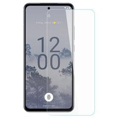 „Amorus“ Tempered Glass (частичное покрытие) защитное стекло 0.26 мм - прозрачный (Nokia X30 5G) цена и информация | Защитные пленки для телефонов | 220.lv