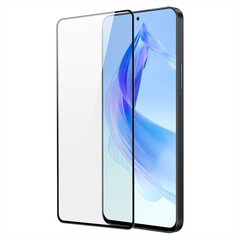 „Dux Ducis“ Tempered Glass pilnīgi aizsedzams ekrāna aizsargstikls 2.5D - melns (Honor 90 Lite) cena un informācija | Ekrāna aizsargstikli | 220.lv