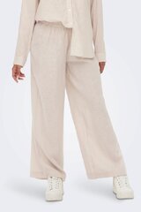 Женские брюки Only 15259590MOONBEAM, песочный цена и информация | Брюки | 220.lv