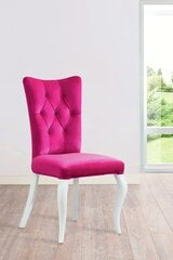 Ēdamistabas krēsls Kalune Design Rosa, zils cena un informācija | Virtuves un ēdamistabas krēsli | 220.lv