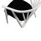 Ēdamistabas krēsls Kalune Design Albero 50, balts cena un informācija | Virtuves un ēdamistabas krēsli | 220.lv