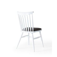 Ēdamistabas krēsls Kalune Design Albero 71, balts цена и информация | Стулья для кухни и столовой | 220.lv