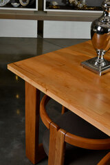Обеденный стол Asir Çery, коричневый цена и информация | Кухонные и обеденные столы | 220.lv
