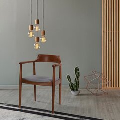 Ēdamistabas krēsls Kalune Design Albero 43, brūns цена и информация | Стулья для кухни и столовой | 220.lv