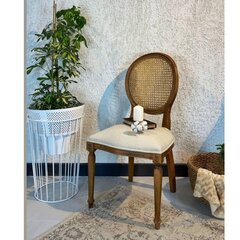 Ēdamistabas krēsls Kalune Design Albero 77, brūns cena un informācija | Virtuves un ēdamistabas krēsli | 220.lv