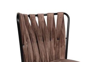 комплект из 4 стульев Kalune Design Kusakli 233 V4, коричневый/черный цена и информация | Стулья для кухни и столовой | 220.lv
