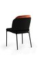 4 krēslu komplekts Kalune Design DR 147 V4, melns cena un informācija | Virtuves un ēdamistabas krēsli | 220.lv