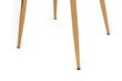 2 krēslu komplekts Kalune Design Yildiz 929 V2, zils/zelts цена и информация | Virtuves un ēdamistabas krēsli | 220.lv